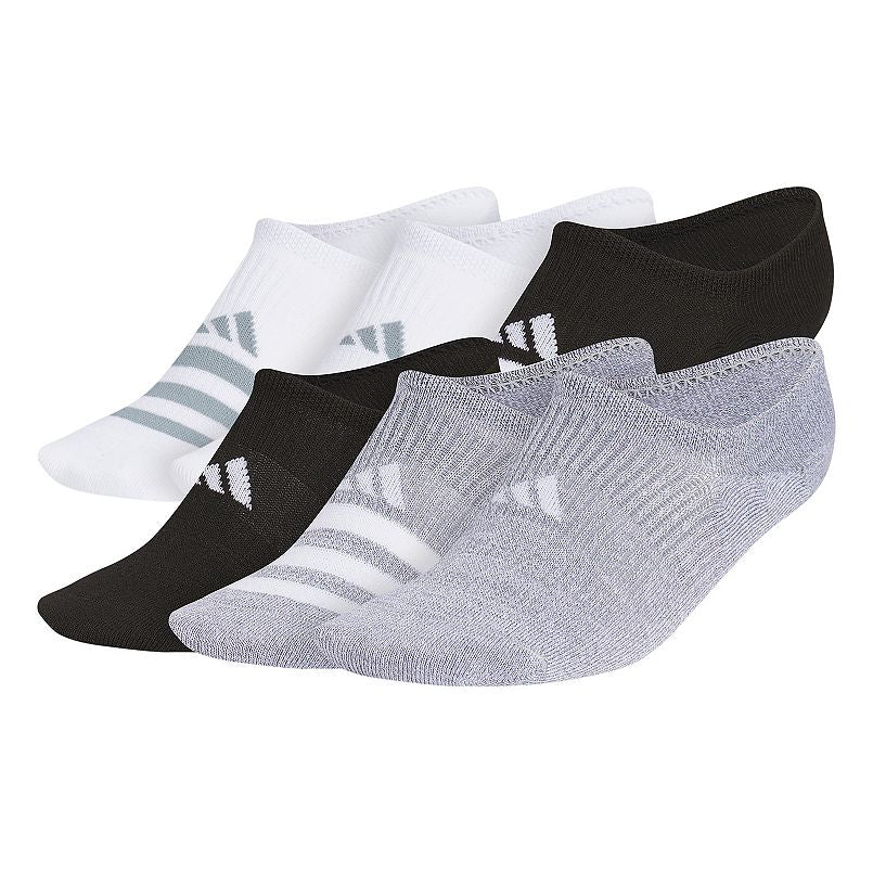 adidas Women's Superlite 3.0 6-Pack Super No Show Socks
