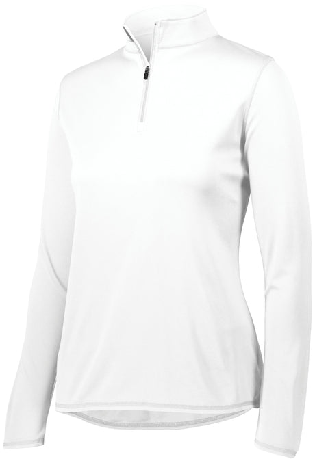 Augusta Ladies Attain Wicking 1/4 Zip Pullover Womens Apparel Sweatshirts & Fleece