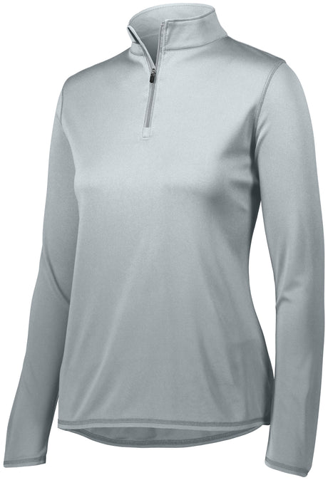 Augusta Ladies Attain Wicking 1/4 Zip Pullover Womens Apparel Sweatshirts & Fleece