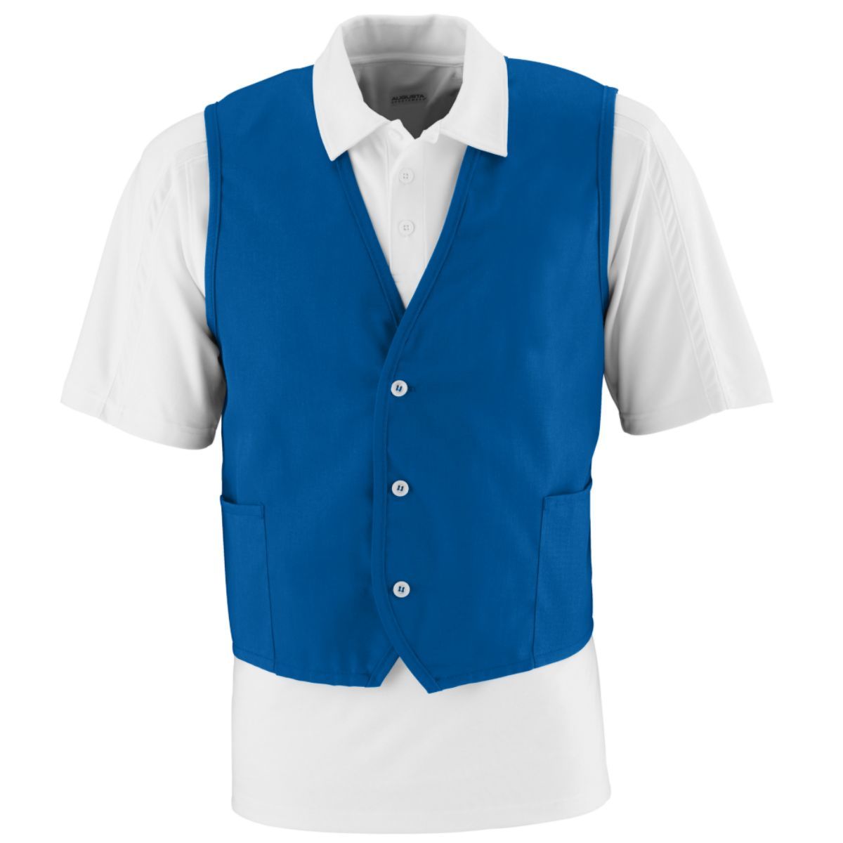 Augusta Men's Three-Button Vest Mens Apparel Jackets & Vests