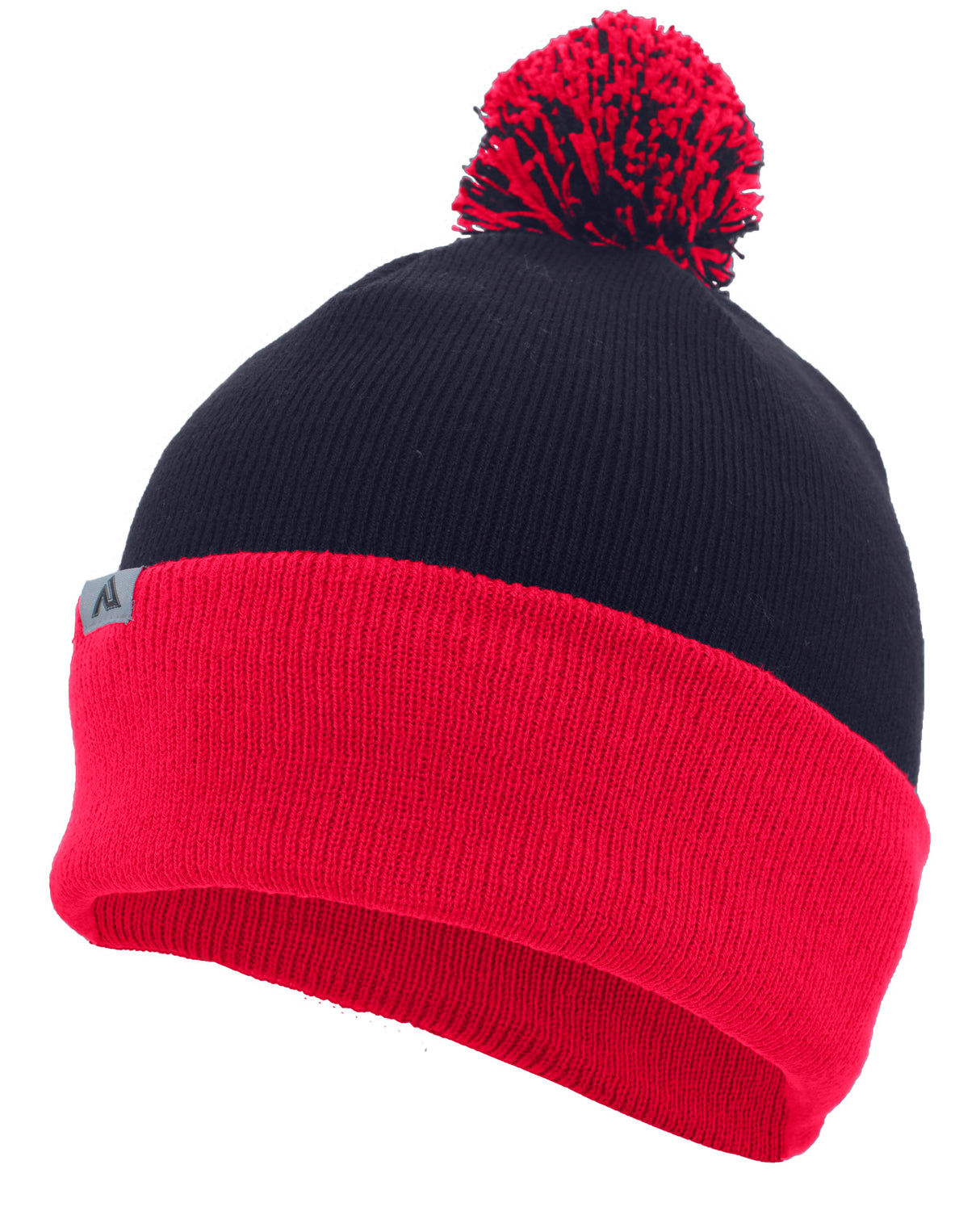Pacific Headwear Knit Fold Over Pom-Pom Beanie Unisex Accessories Hats & Caps