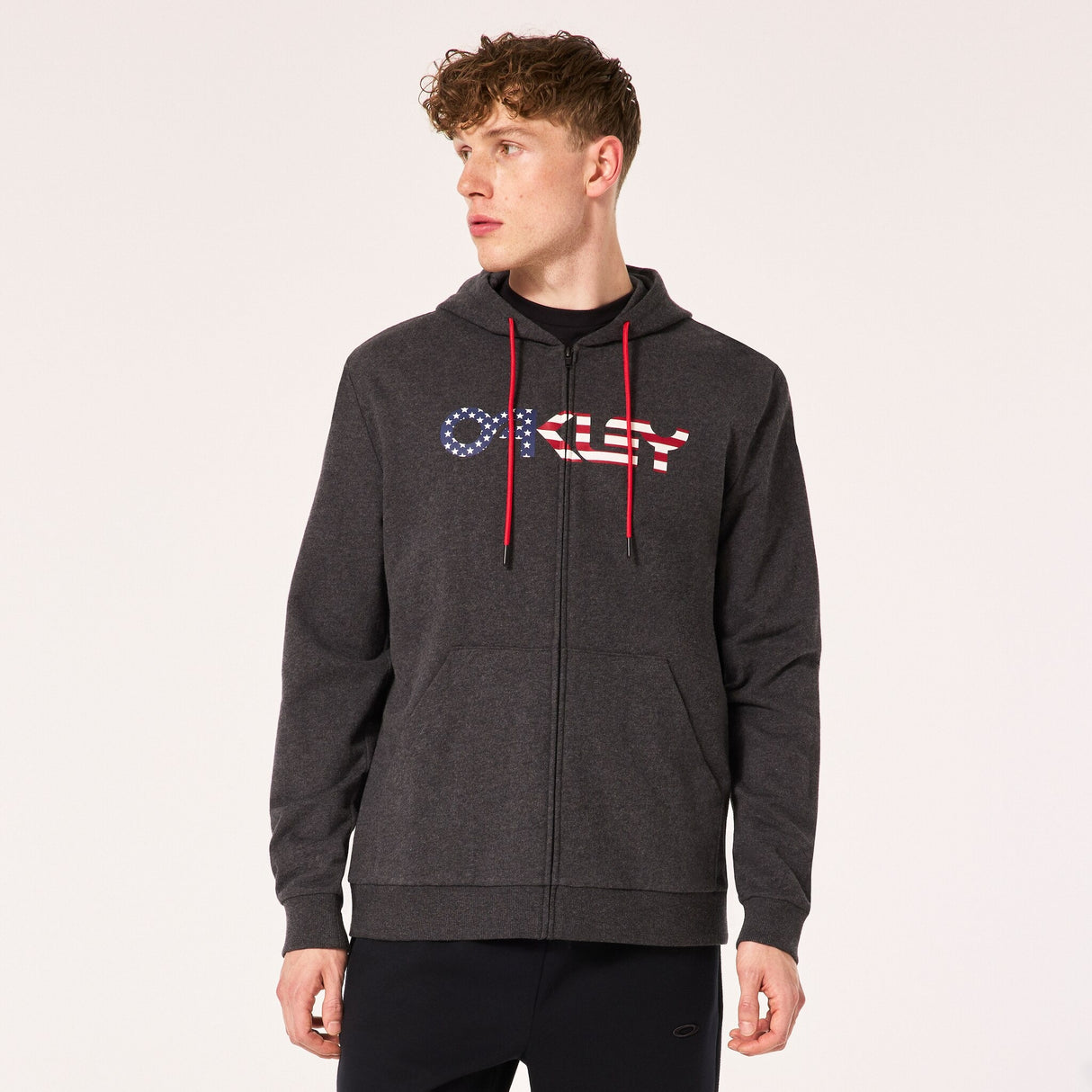 Oakley Men's Teddy Full Zip Hoddie Sweatshirt-2