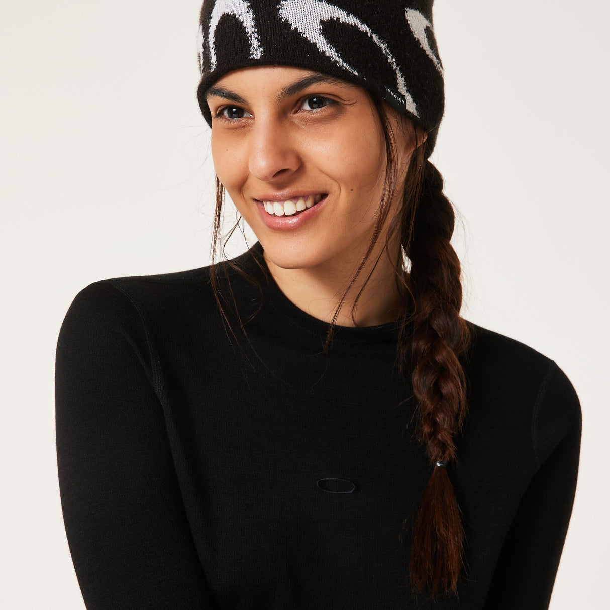 Oakley Women's Spruce Wool Long Sleeve Base Layer Sweatshirt-5