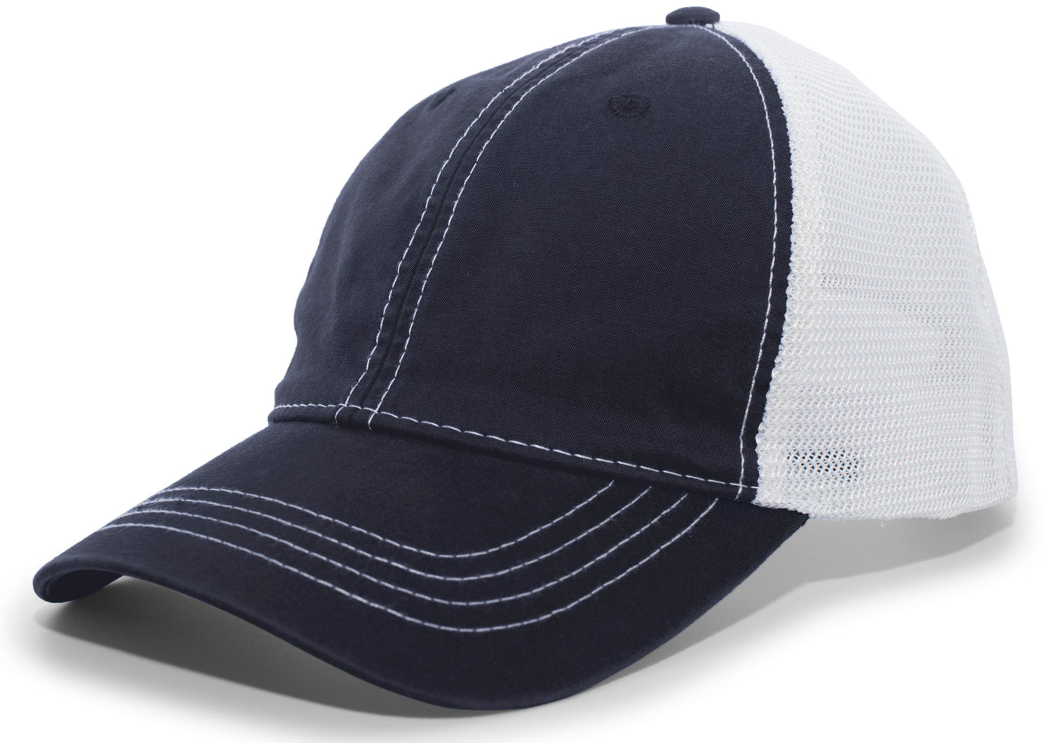 Pacific Headwear Vintage Trucker Snapback Cap Pacific Headwear