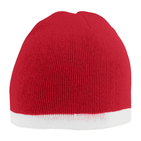 Augusta Two-Tone Knit Beanie Unisex Accessories Hats & Caps