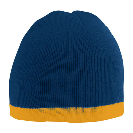 Augusta Two-Tone Knit Beanie Unisex Accessories Hats & Caps