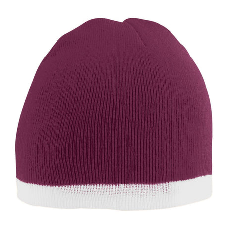 Augusta Two-Tone Knit Beanie Unisex Accessories Hats & Caps