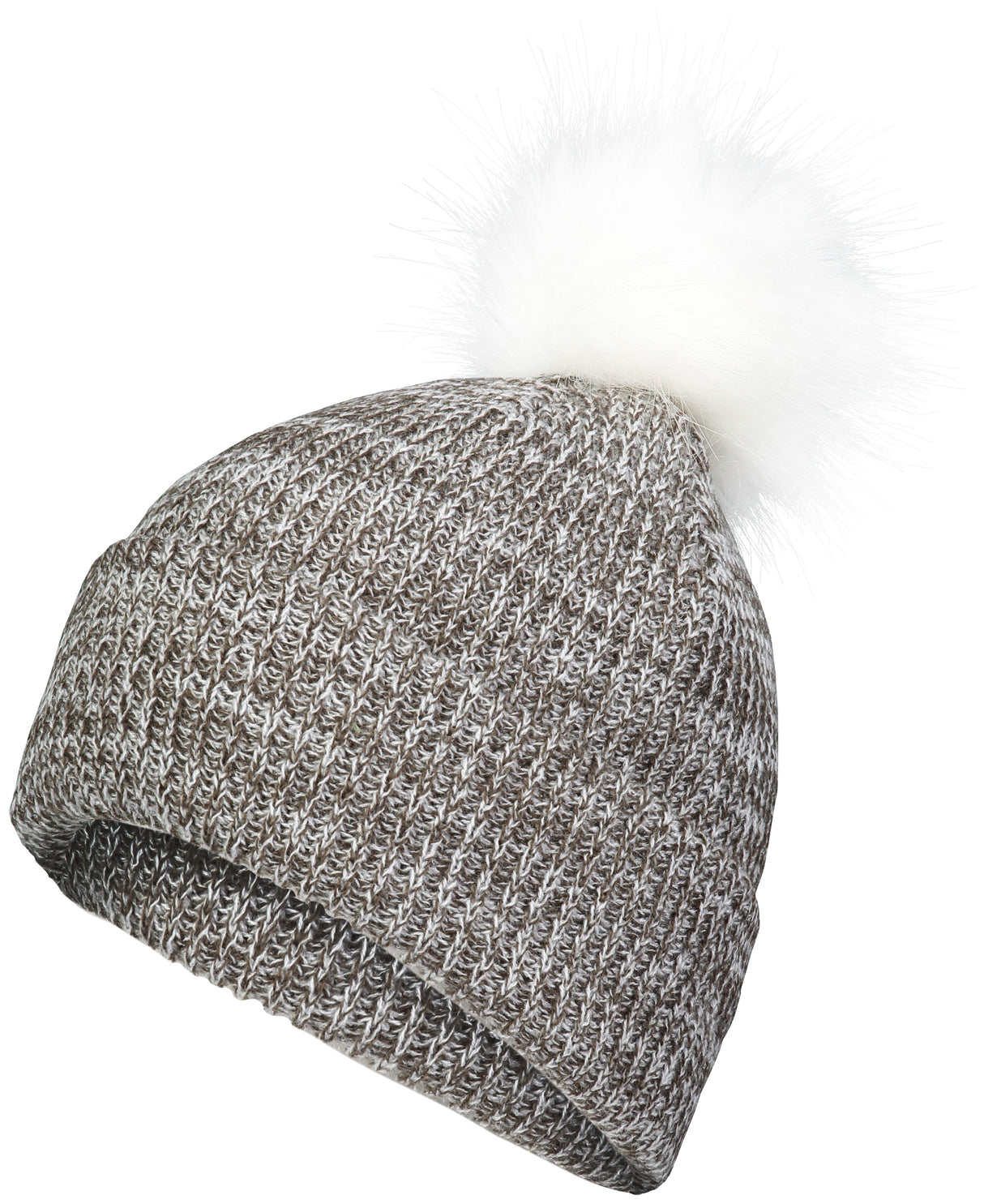 Pacific Headwear Faux Fur Pom Beanie Unisex Accessories Hats & Caps
