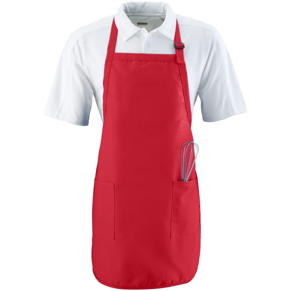 Augusta Full Length Apron With Pockets Unisex Accessories Aprons