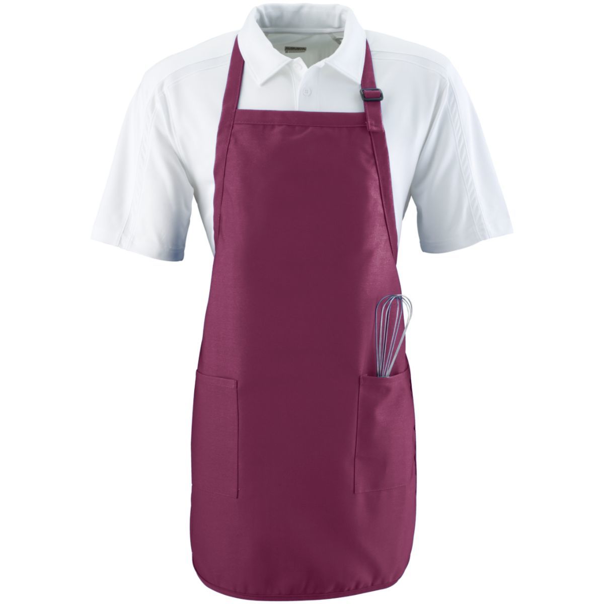 Augusta Full Length Apron With Pockets Unisex Accessories Aprons