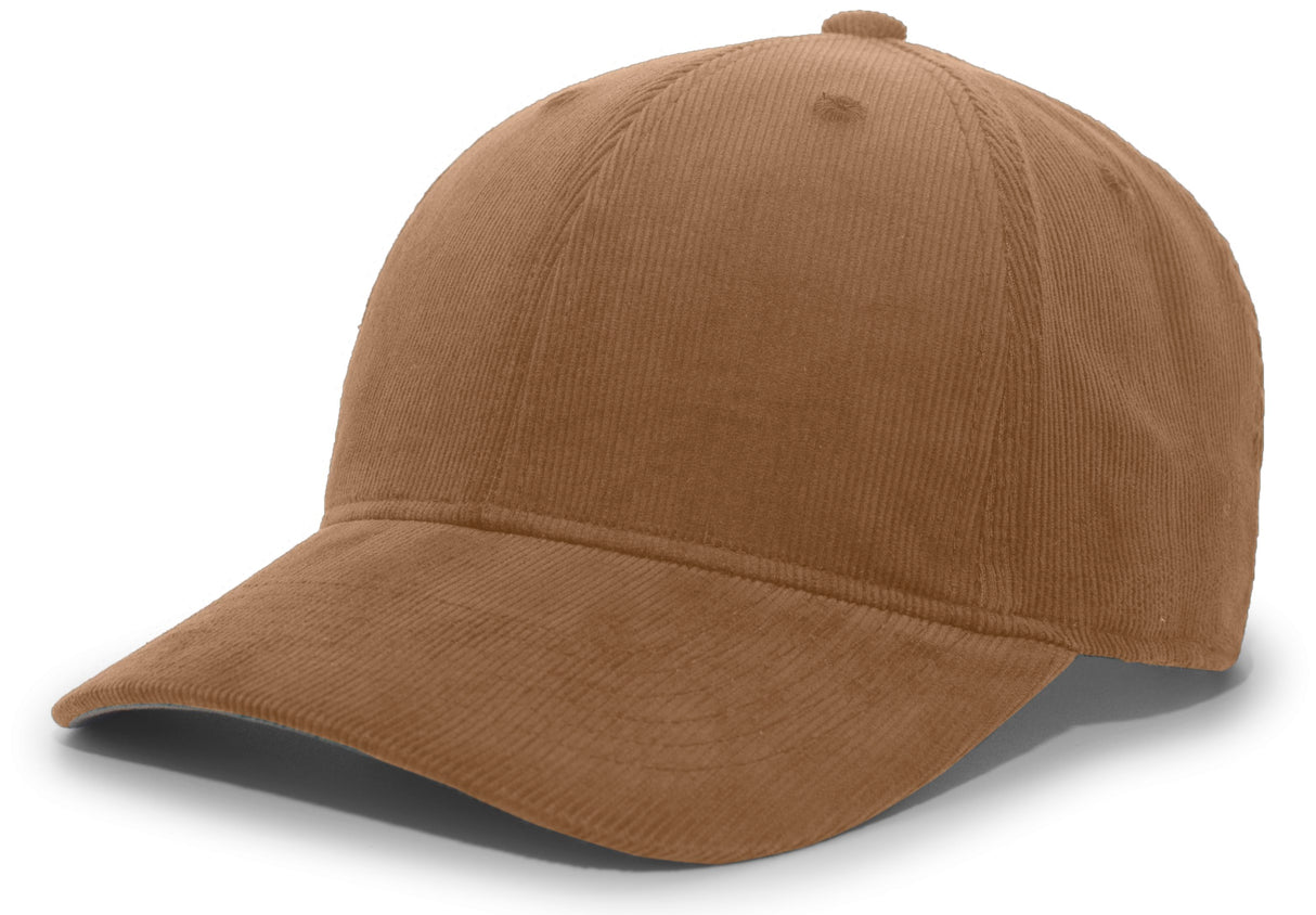 Pacific Headwear Hybrid Corduroy Dad Cap Unisex Accessories Hats & Caps