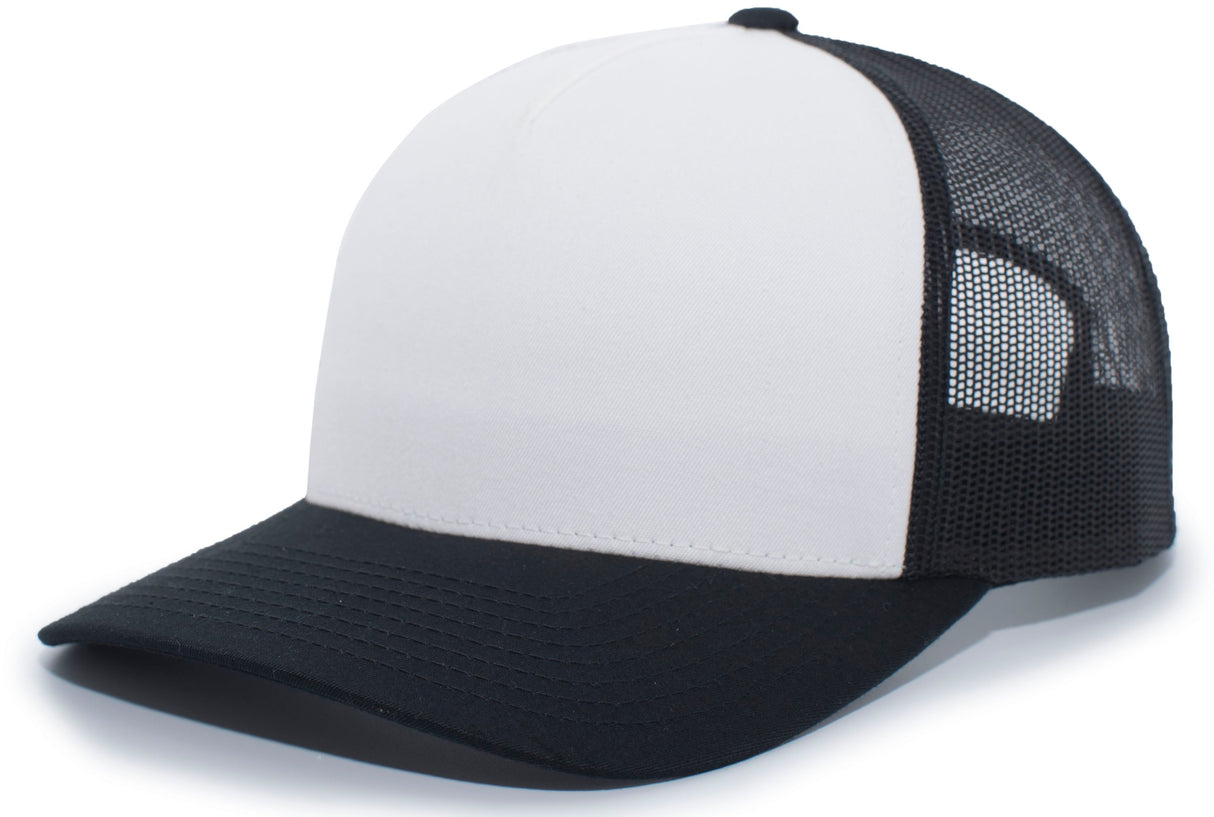 Pacific Headwear 5-Panel Trucker Snapback Cap Unisex Accessories Hats & Caps