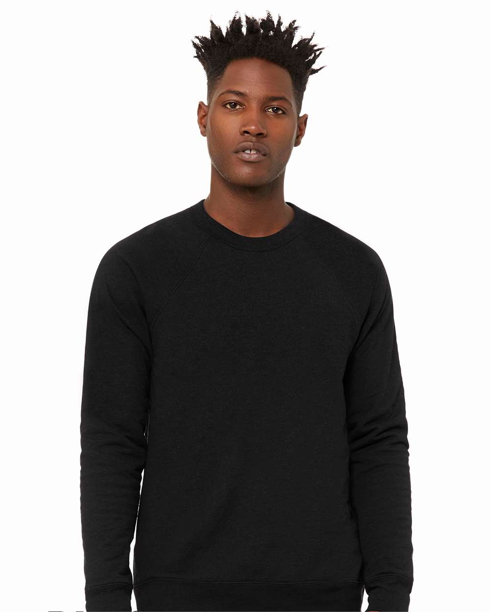 BELLA + CANVAS Unisex Sponge Fleece Raglan Sweatshirt BC3901 1/2 Mens Apparel Sweatshirts & Fleece