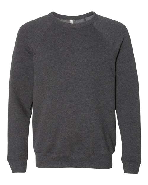Bella + Canvas Men's Sponge Fleece Raglan Sweatshirt Mens Apparel Sweatshirts & Fleece