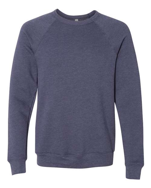 Bella + Canvas Men's Sponge Fleece Raglan Sweatshirt Mens Apparel Sweatshirts & Fleece