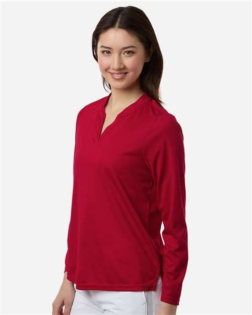 CORE365 Women's Nova Performance Long Sleeve Pique Polo-4
