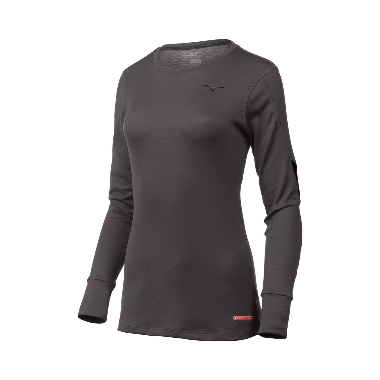 Mizuno Women's Breath Thermo Base Layer Long Sleeve Top-1