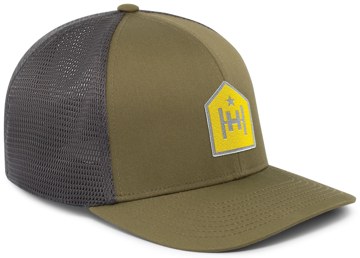Pacific Headwear Pacific Fusion Trucker Cap Unisex Accessories Hats & Caps
