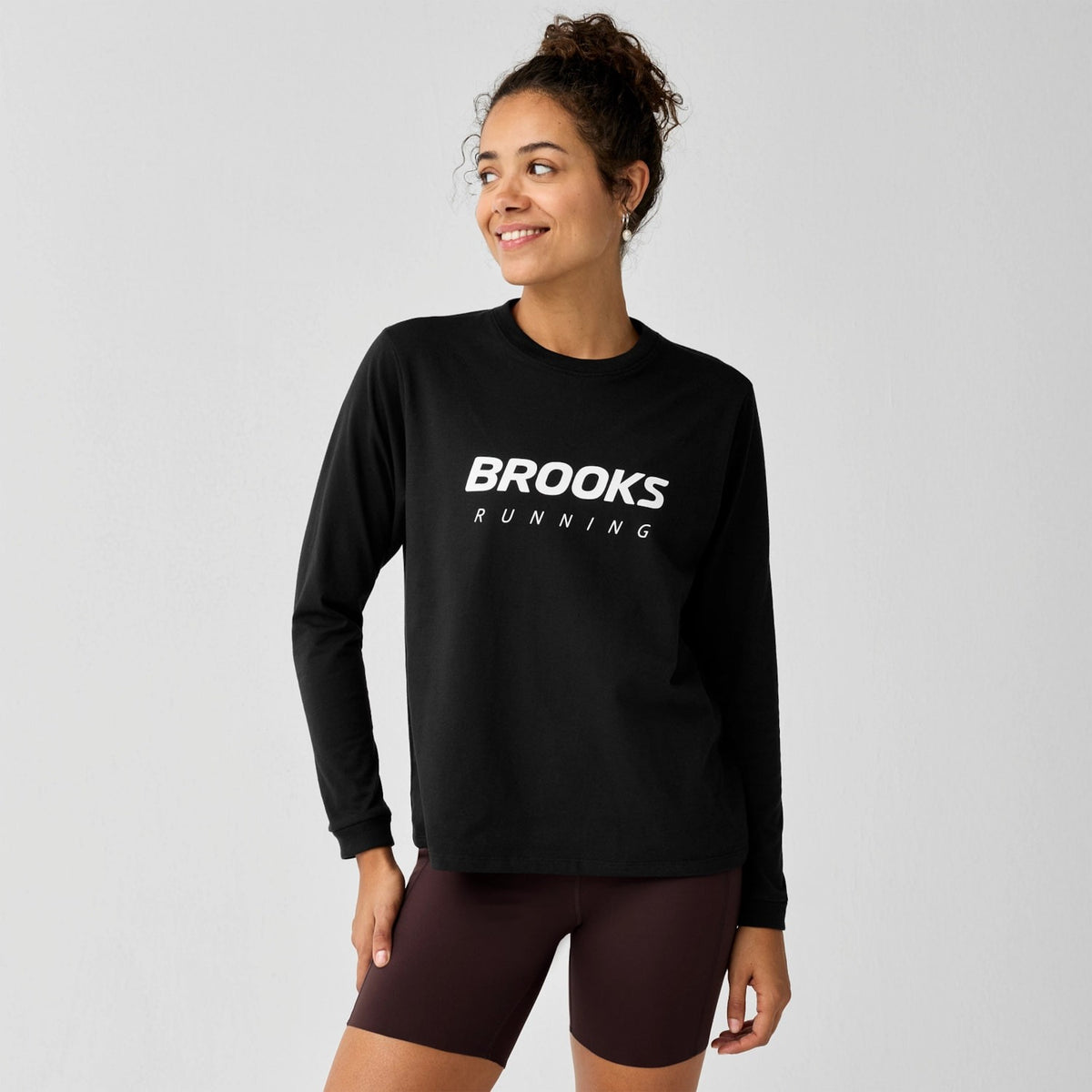 Brooks Women's Graphic Long Sleeve Top-1