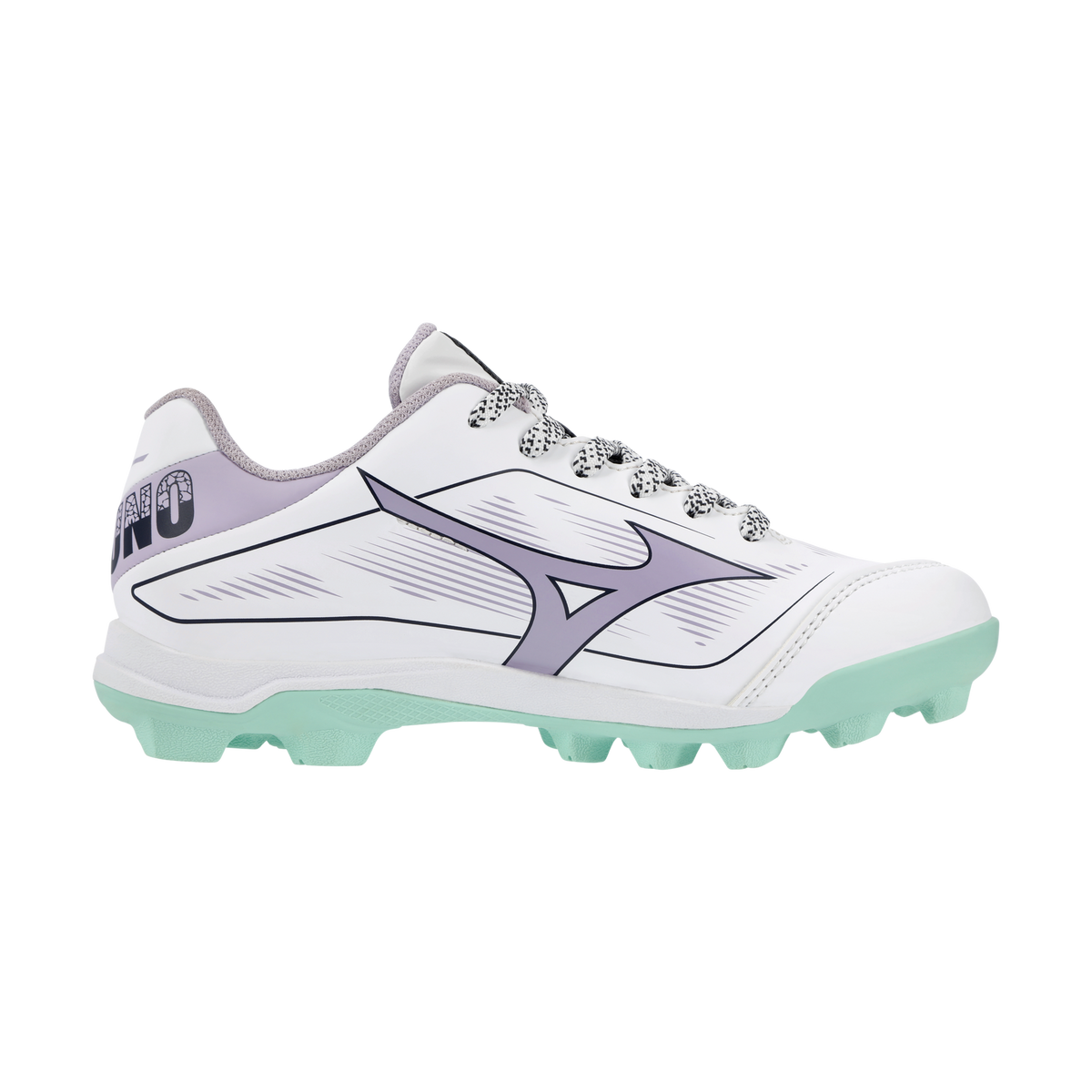 Mizuno Youth Cushionrevo Finch Softball Cleats-3