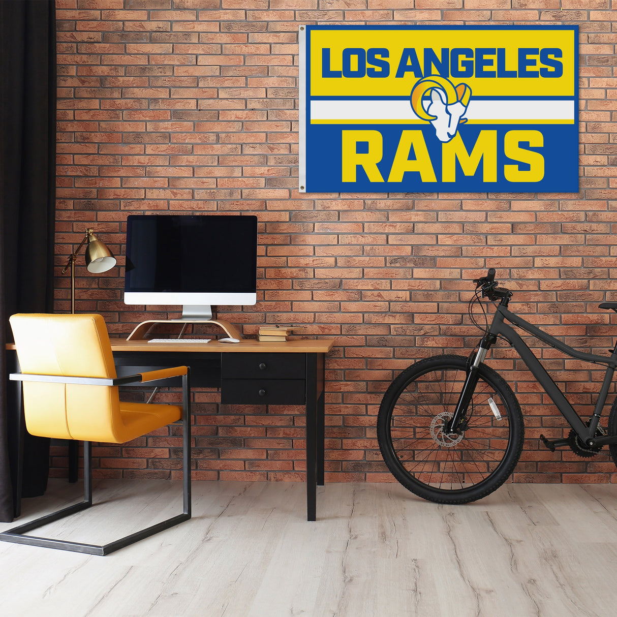 Rico Industries NFL Los Angeles Rams Bold 3' x 5' Banner Flag-1