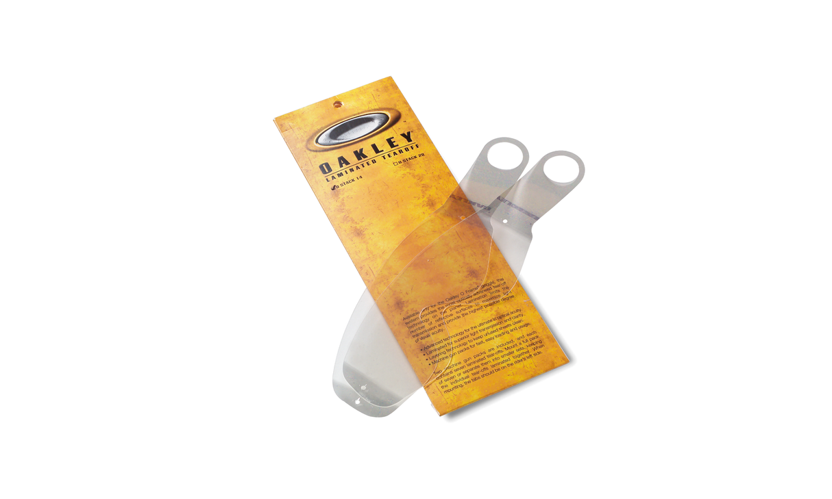 Oakley Laminated Tear-Offs