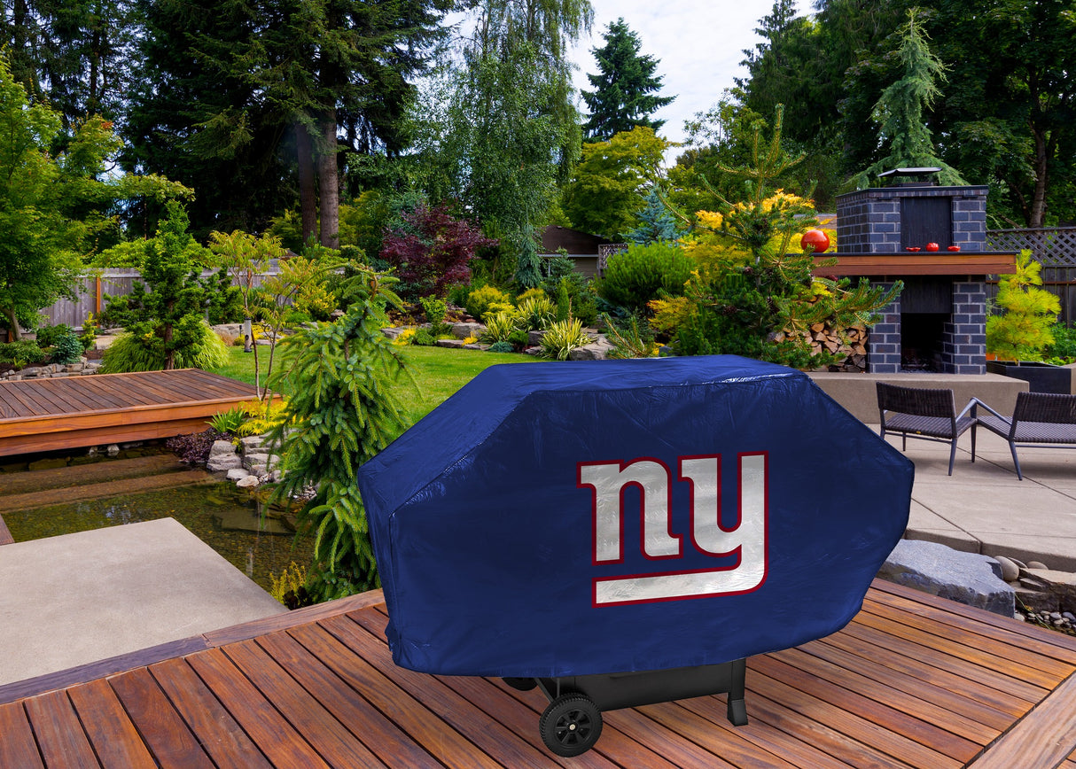 Rico Industries NFL New York Giants Blue Deluxe Grill Cover-1
