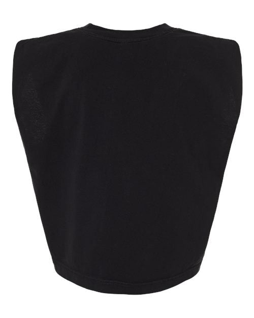 American Apparel Women's Garment-Dyed Heavyweight Muscle Tee-2