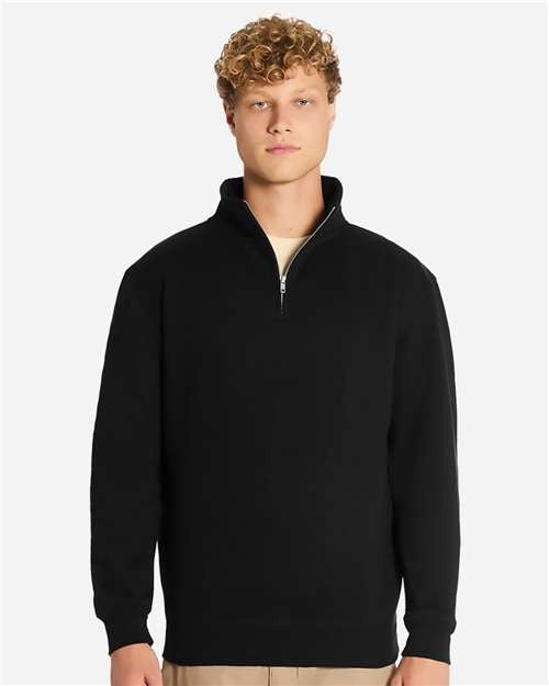 Lane Seven Men's Premium Quarter-Zip Pullover-3