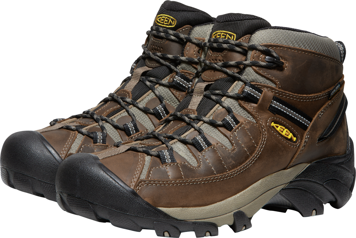 KEEN Men's Targhee II Mid Waterproof Hiking Boots-4