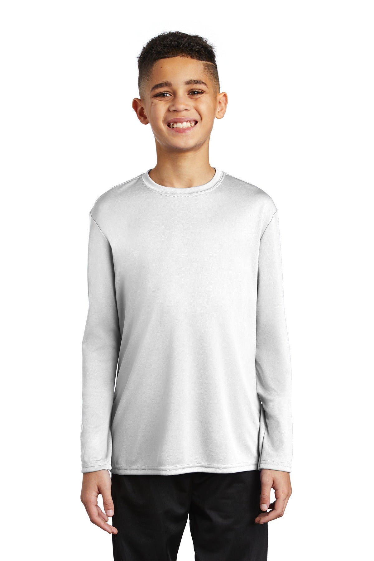 Port & Company - Youth Long Sleeve Performance Tee Youth Apparel Shirts & Tops