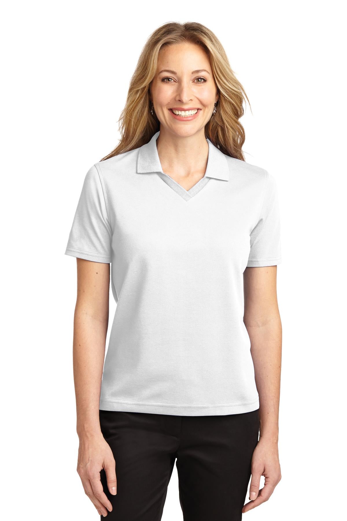 Port Authority Women's Rapid Dry Polo. L455 Womens Apparel Shirts & Tops