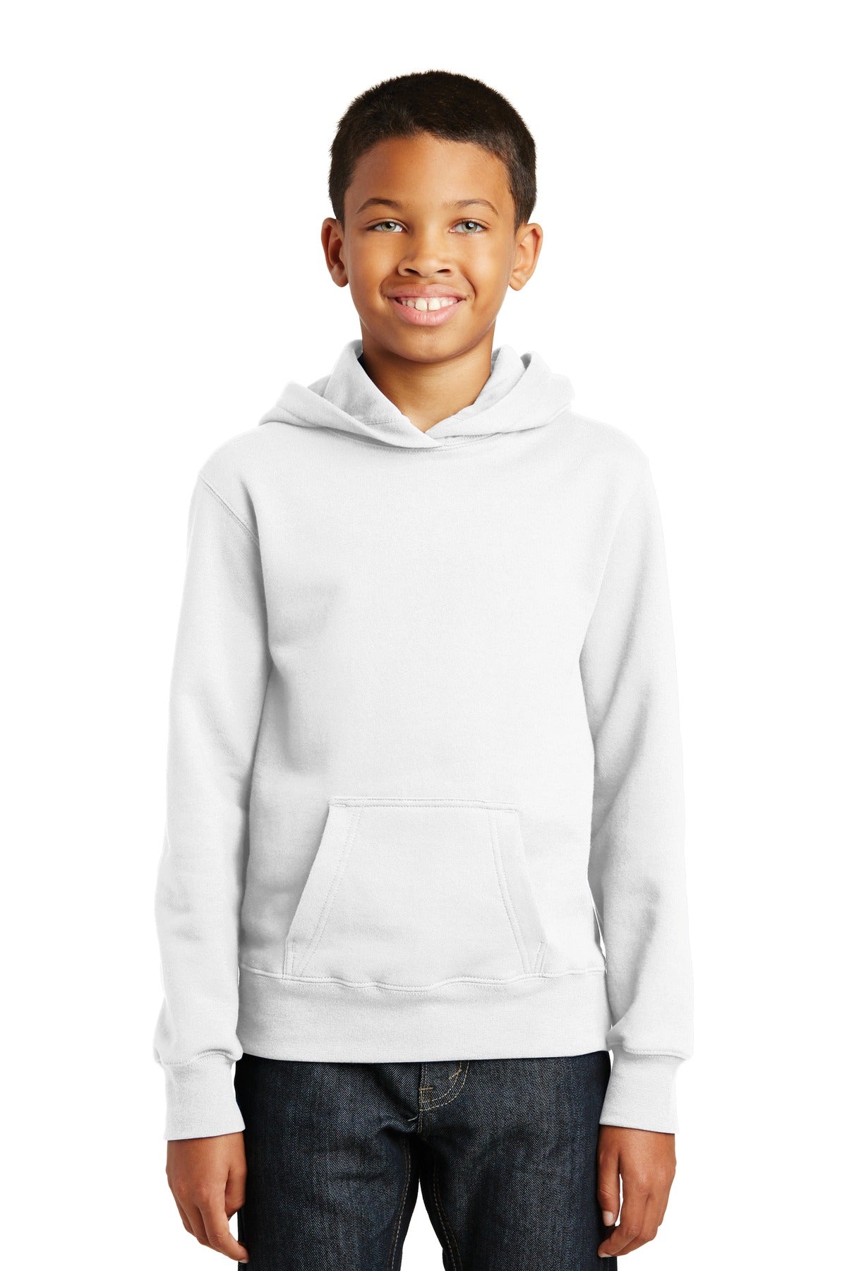 Port & Company - Youth Fan Favorite Fleece Pullover Hooded Sweatshirt Youth Apparel Hoodies & Sweatshirts