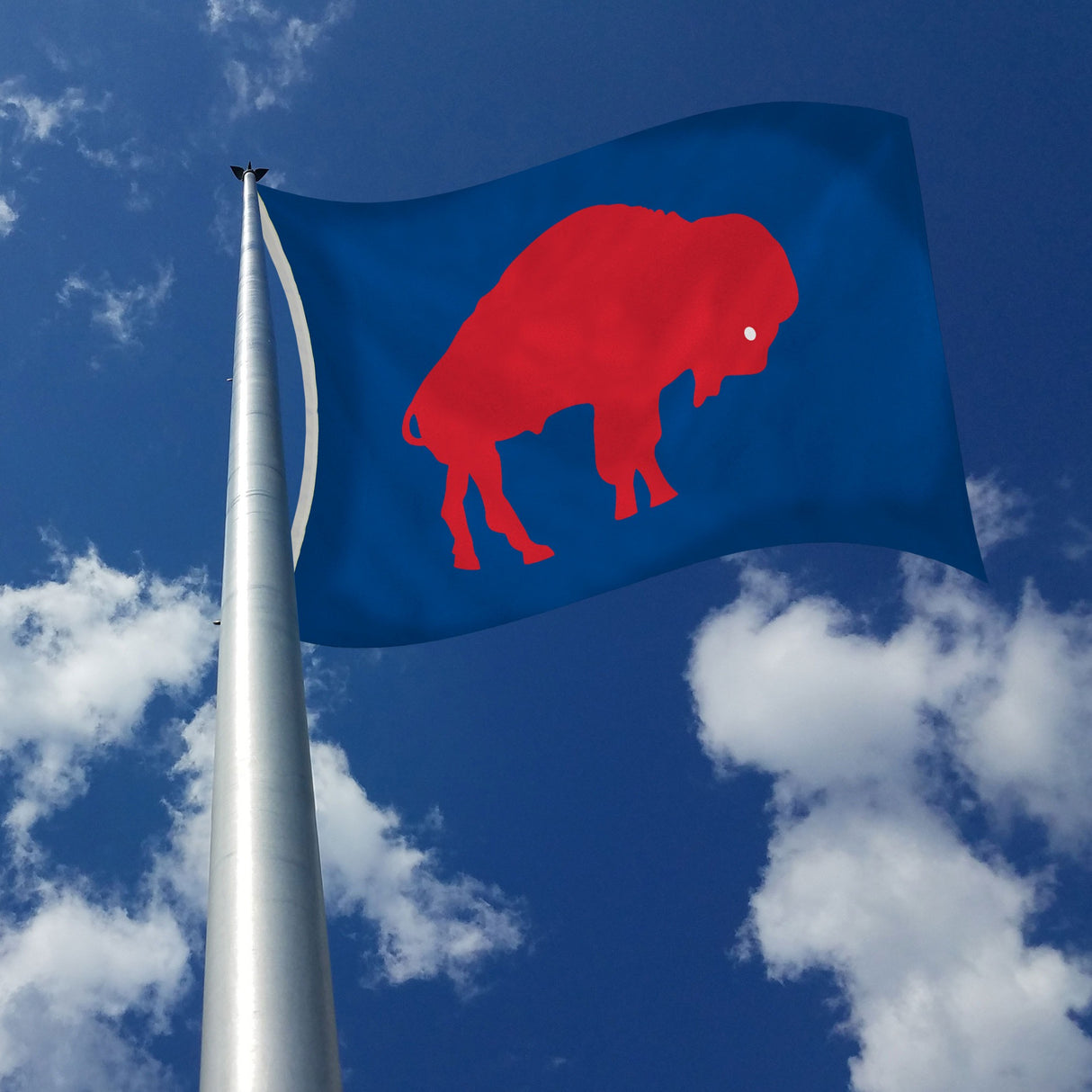 Rico Industries NFL Buffalo Bills Blue 3' x 5' Banner Flag-2
