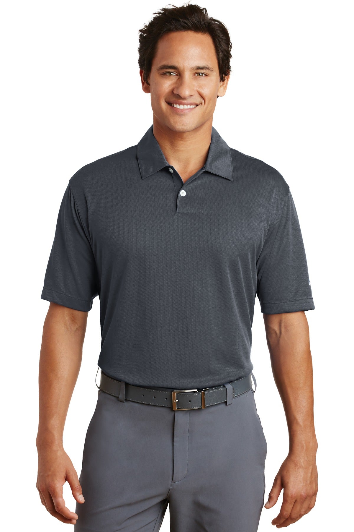 Nike Men's Dri-FIT Pebble Texture Polo. 373749 Corporate Apparel Shirts & Tops