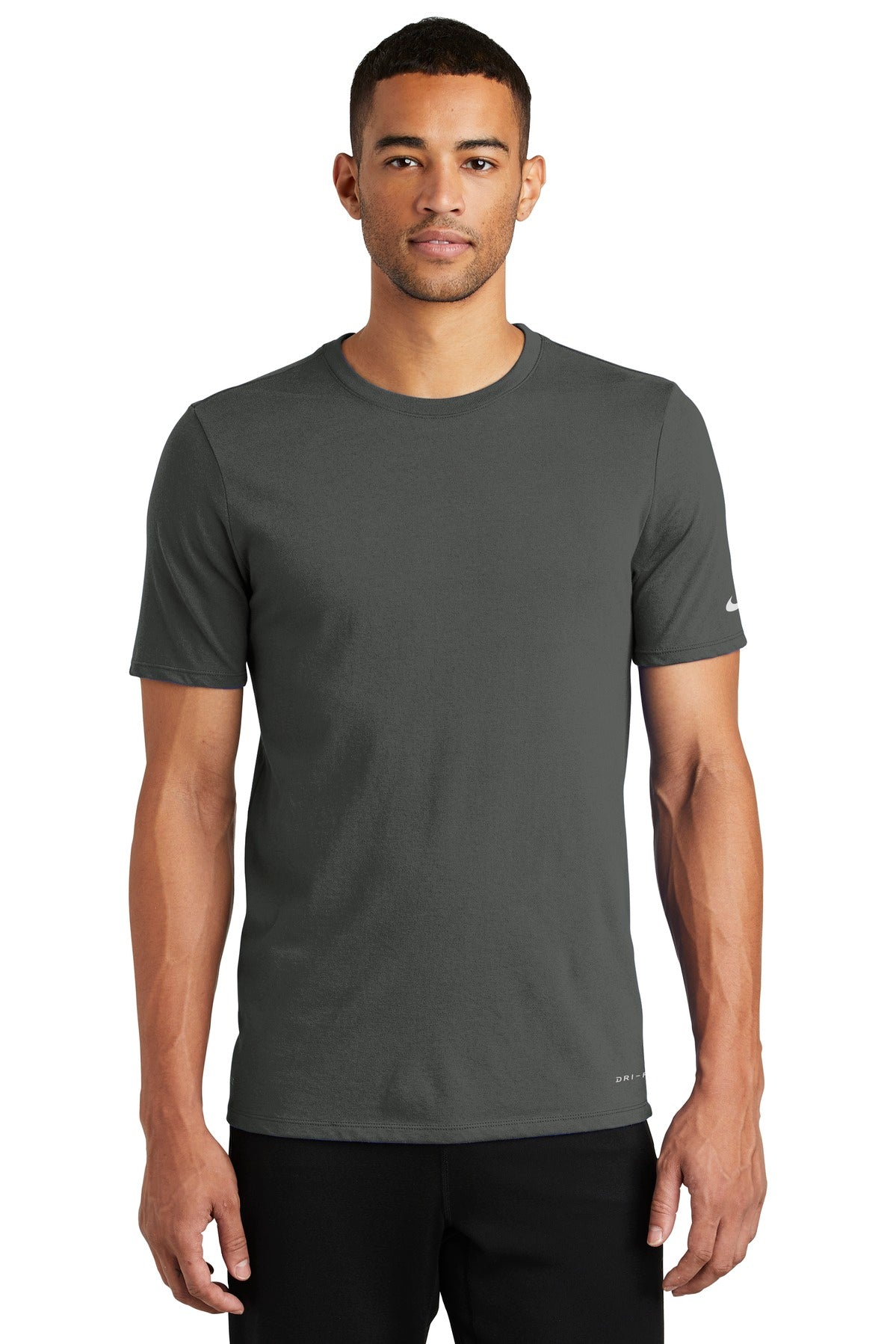 Nike Men's Dri-FIT Cotton/Poly Tee. NKBQ5231 Corporate Apparel Shirts & Tops
