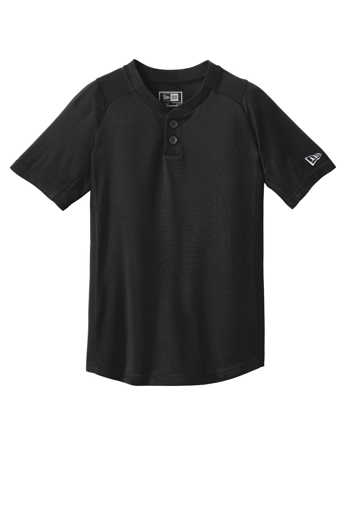 New Era Youth Diamond Era 2-Button Jersey. YNEA221 Corporate Apparel Shirts & Tops