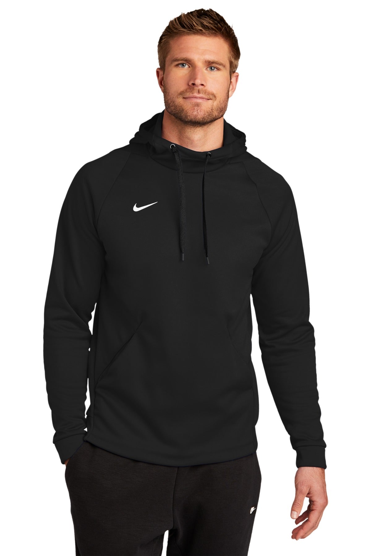 Nike Men's Therma-FIT Pullover Fleece Hoodie. CN9473 Corporate Apparel Sweatshirts & Fleece