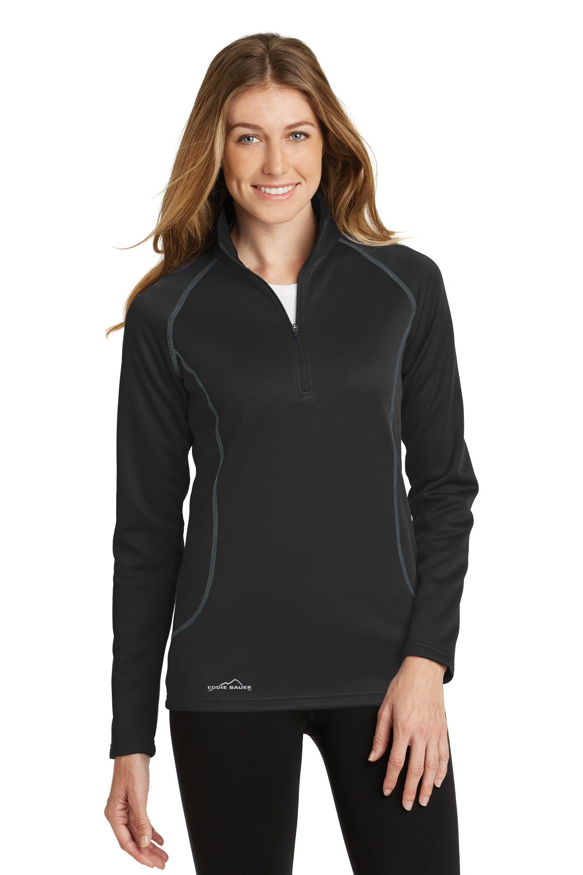 Eddie Bauer Women's Smooth Fleece 1/2-Zip. EB237 Corporate Apparel Sweatshirts & Fleece