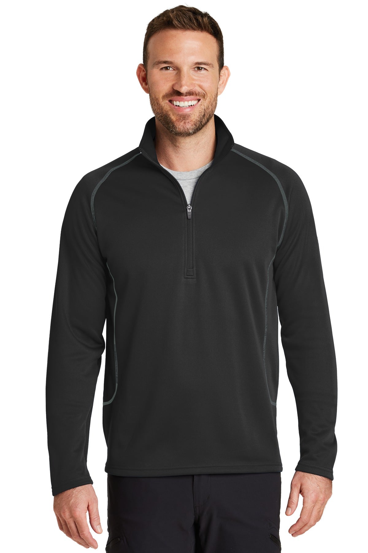 Eddie Bauer Men's Smooth Fleece 1/2-Zip. EB236 Corporate Apparel Sweatshirts & Fleece