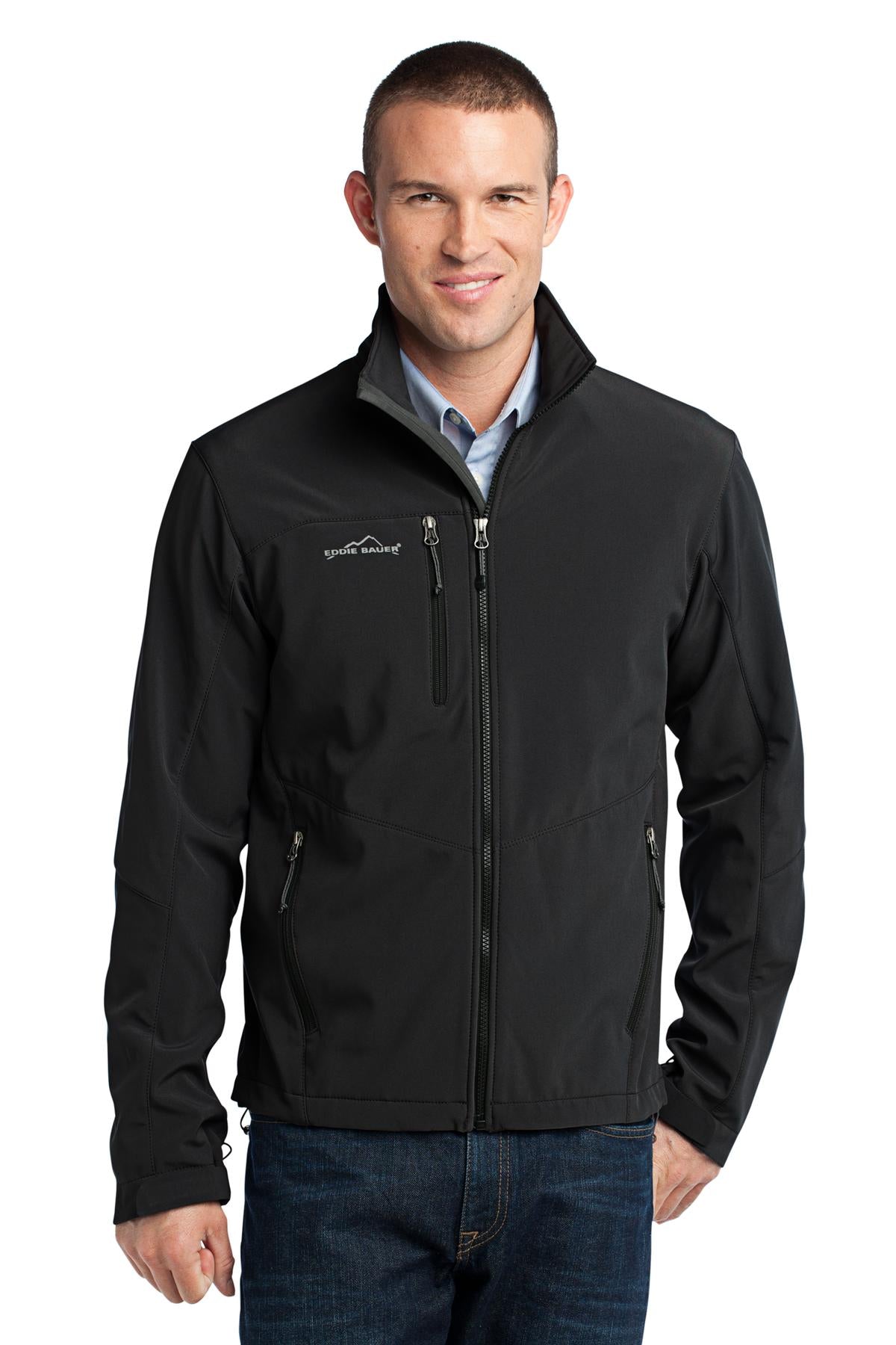 Eddie Bauer Men's Soft Shell Jacket. EB530 Corporate Apparel Jackets & Vests