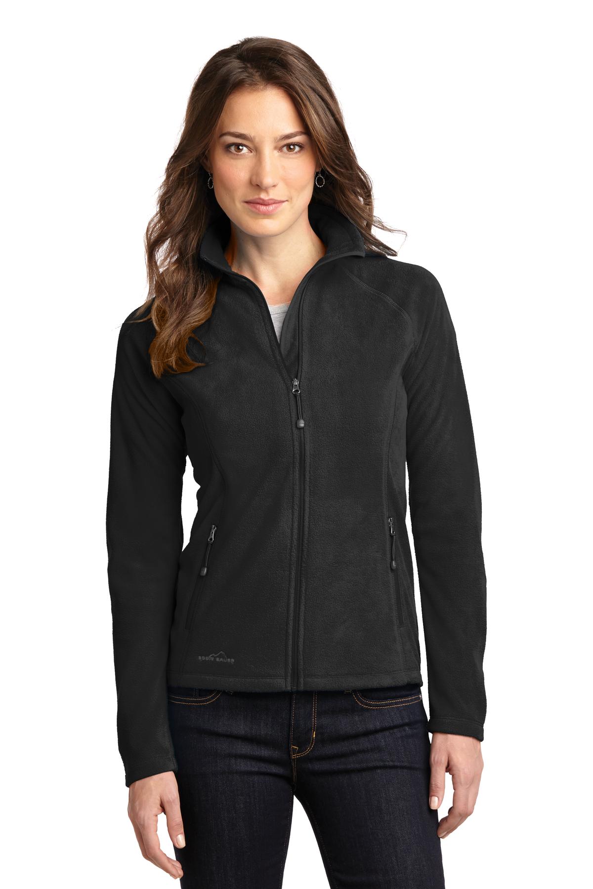 Eddie Bauer Women's Full-Zip Microfleece Jacket. EB225 Corporate Apparel Jackets & Vests
