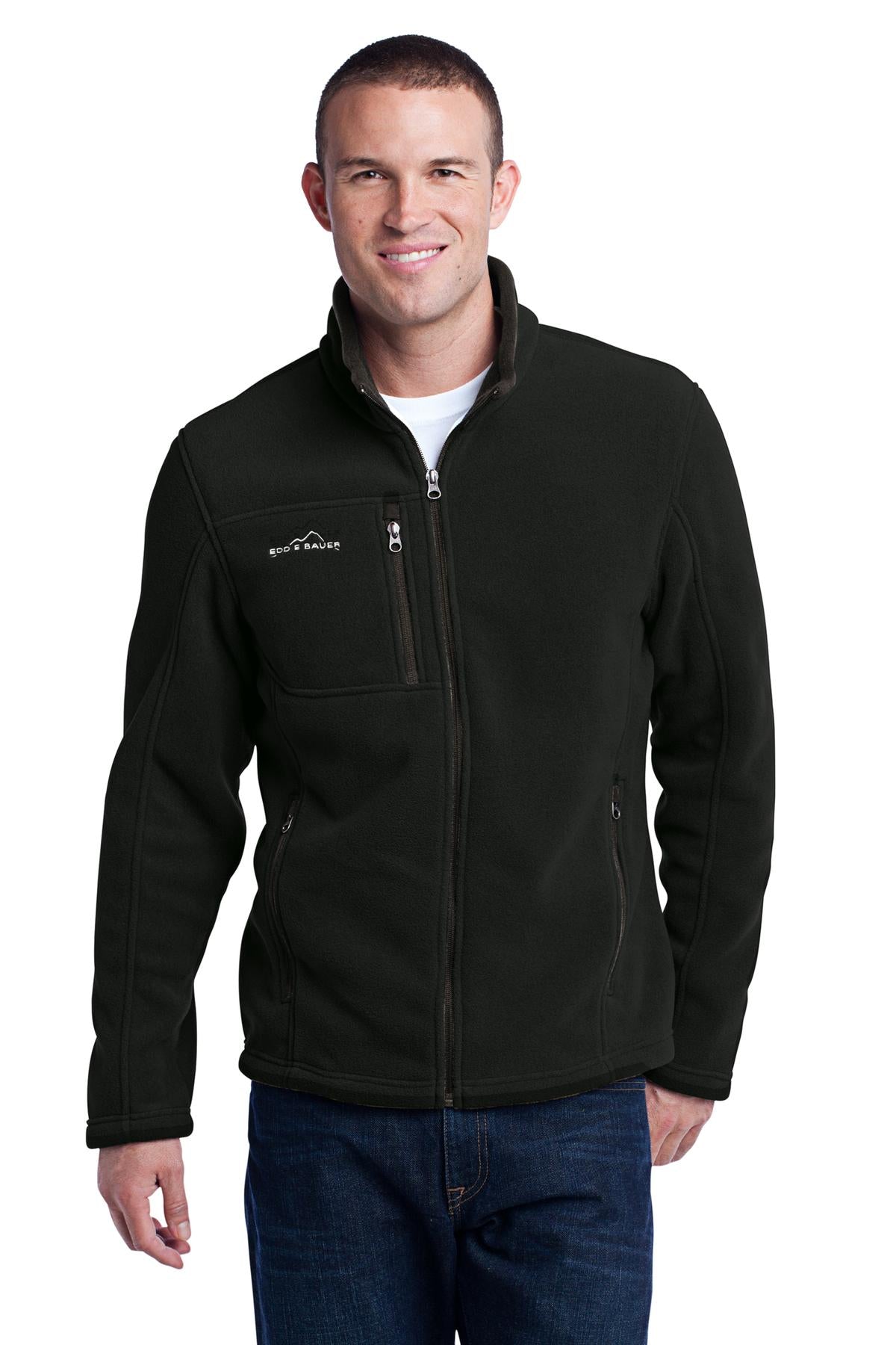 Eddie Bauer Men's Full-Zip Fleece Jacket. EB200 Corporate Apparel Jackets & Vests