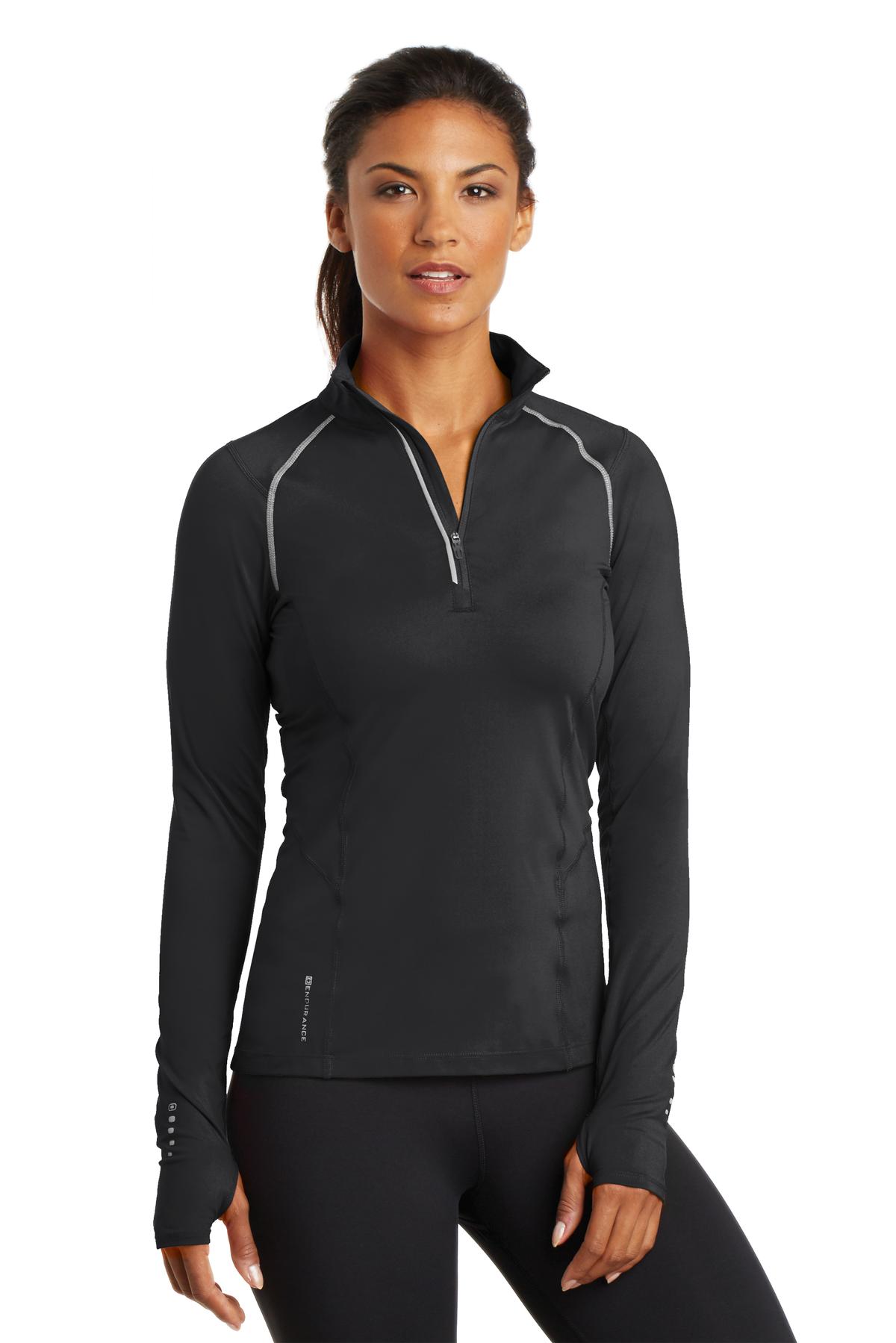 OGIO ENDURANCE Women's Nexus 1/4-Zip Pullover. LOE335 Corporate Apparel Sweatshirts & Fleece
