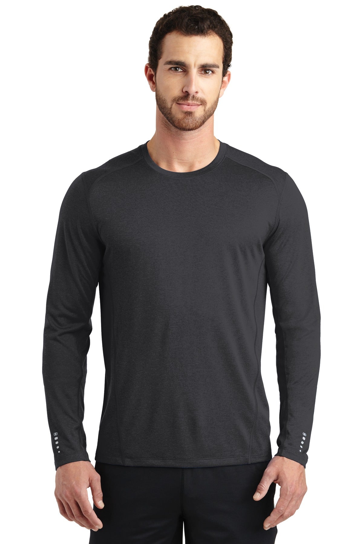 OGIO ENDURANCE Men's Long Sleeve Pulse Crew. OE321 Corporate Apparel Shirts & Tops