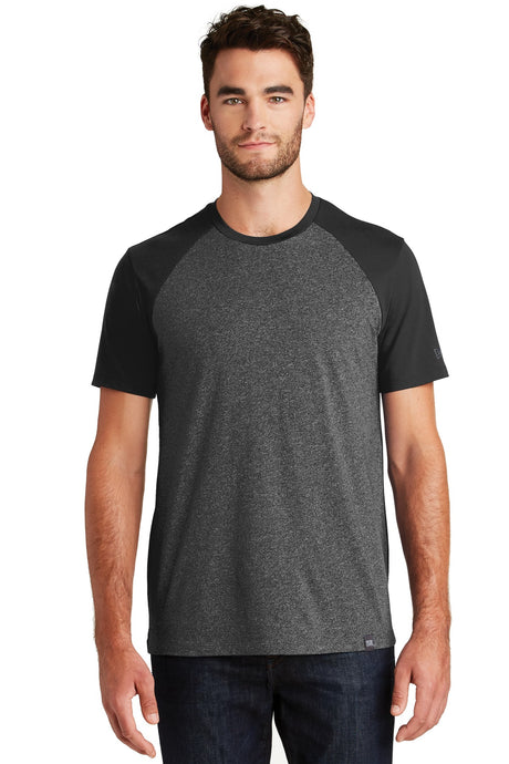 New Era Men's Heritage Blend Varsity Tee. NEA107 Corporate Apparel Shirts & Tops