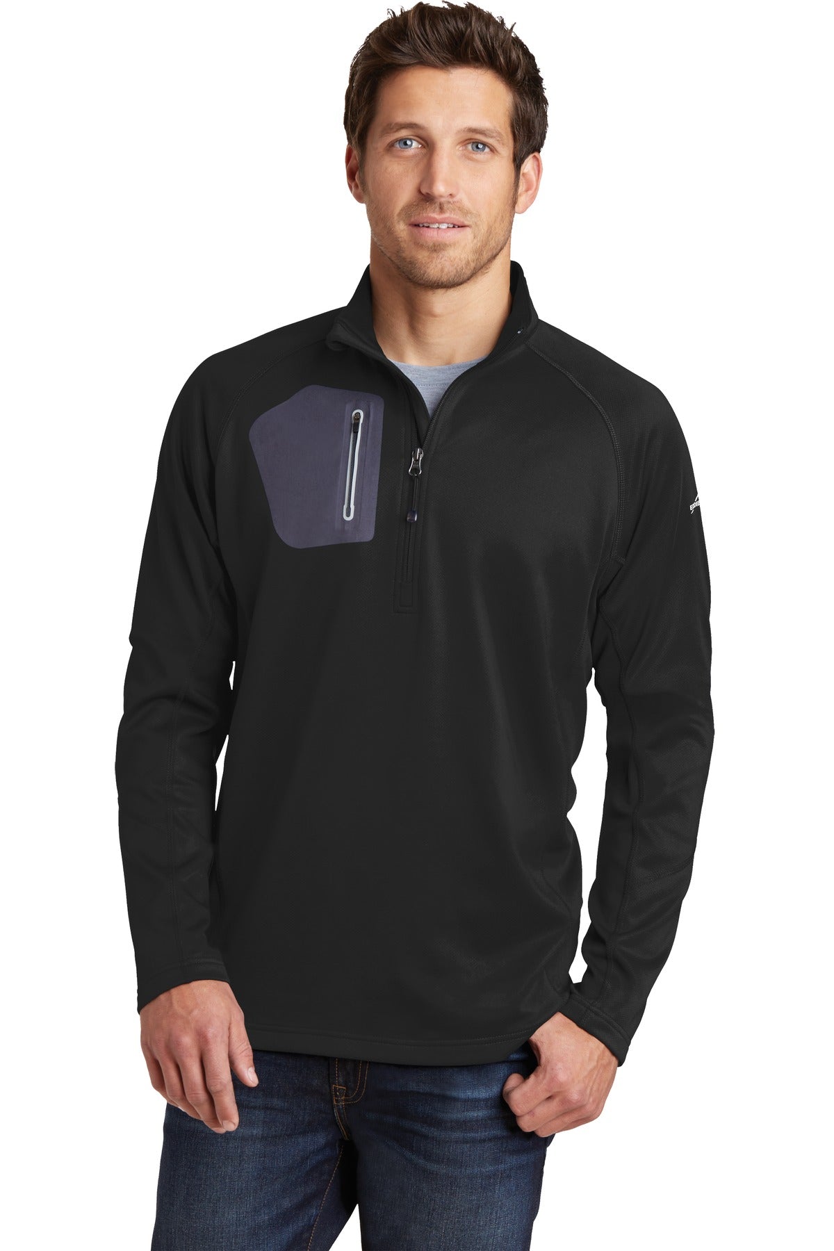 Eddie Bauer Men's 1/2-Zip Performance Fleece. EB234 Corporate Apparel Sweatshirts & Fleece