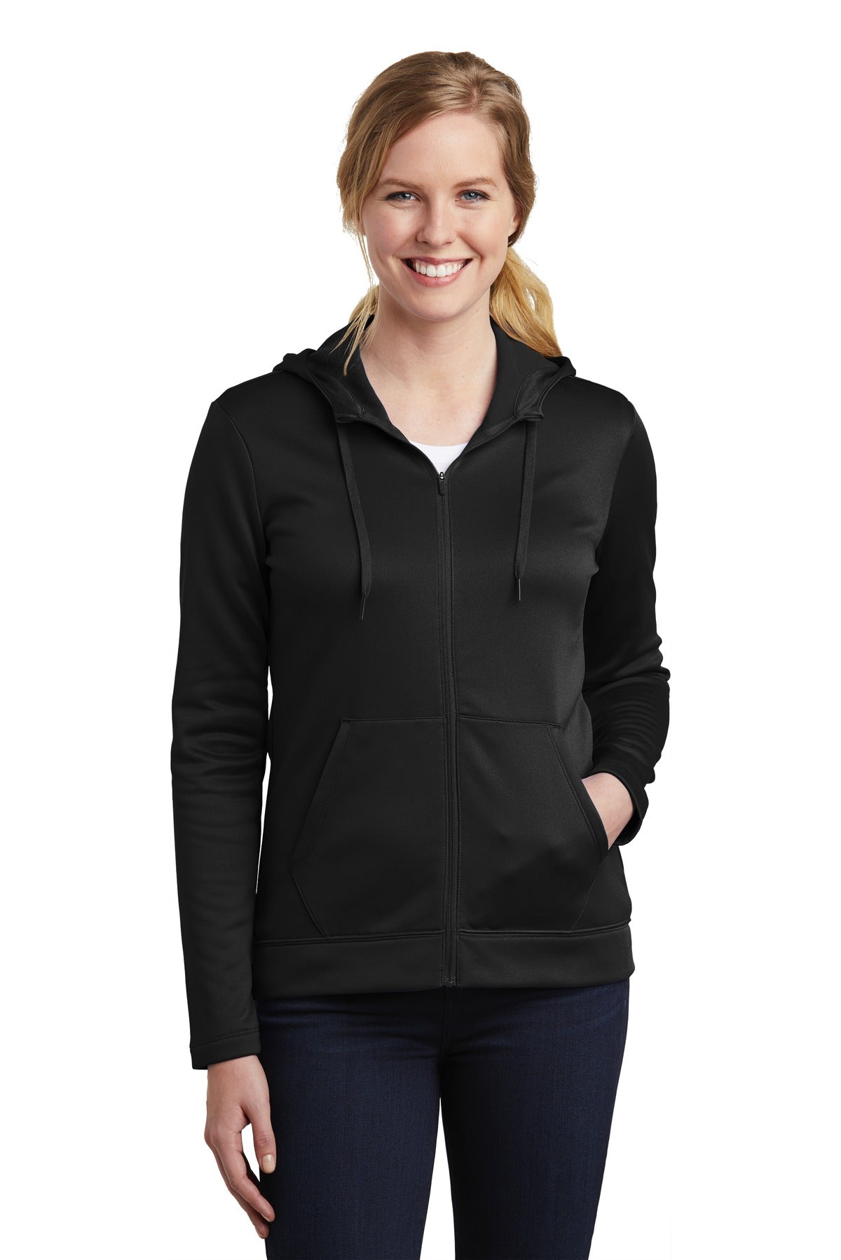 Nike Women's Therma-FIT Full-Zip Fleece Hoodie. NKAH6264 Corporate Apparel Shirts & Tops