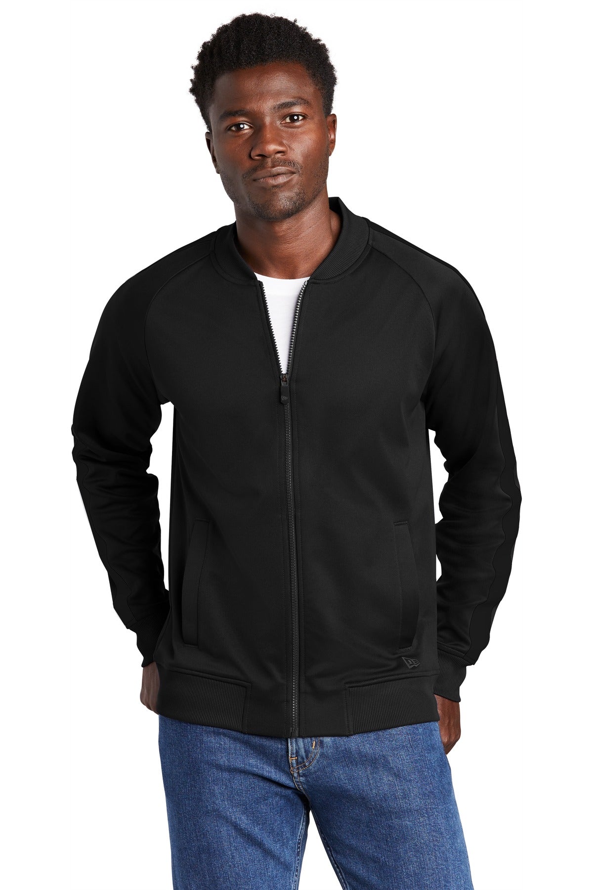 New Era Men's Track Jacket. NEA650 Corporate Apparel Jackets & Vests