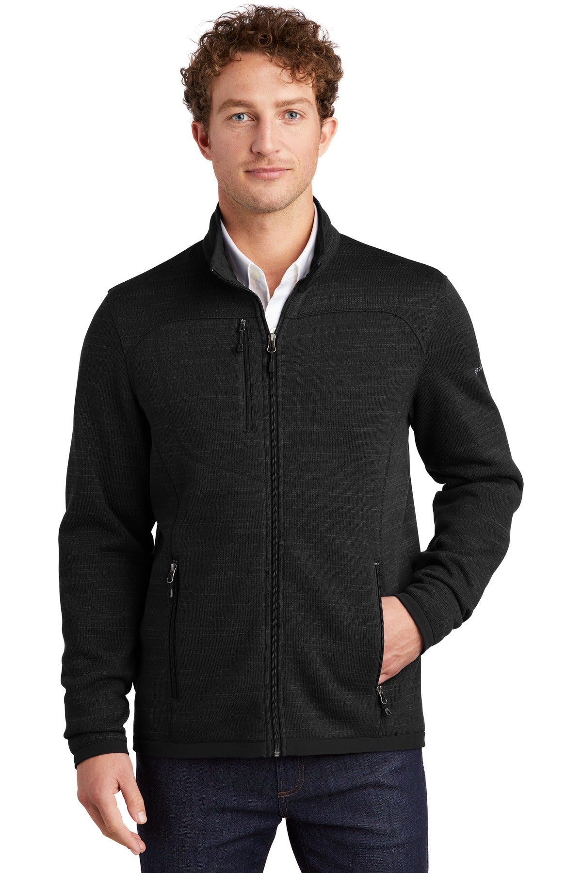 Eddie Bauer Men's Sweater Fleece Full-Zip. EB250 Corporate Apparel Sweatshirts & Fleece
